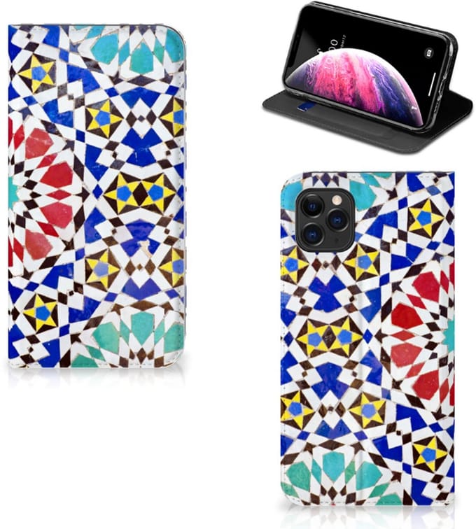 Apple iPhone 11 Pro Max Standcase Mozaïek