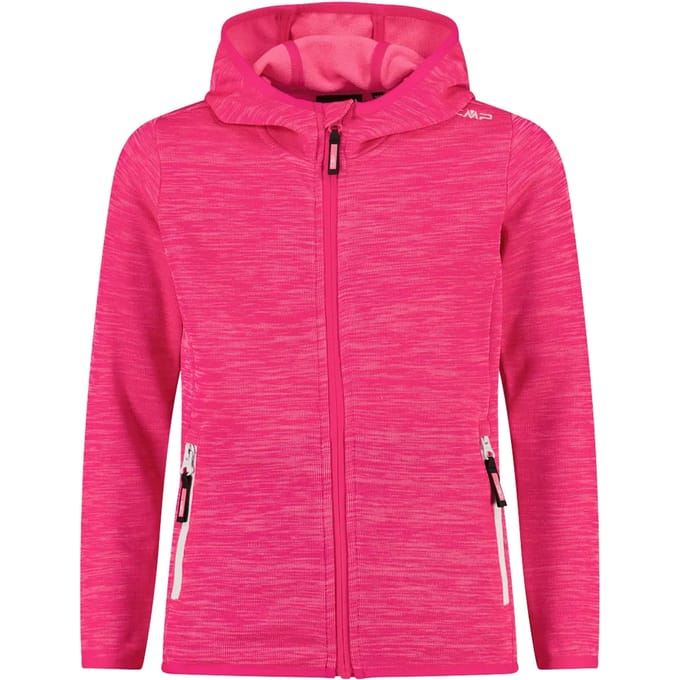 Kinder fleece met capuchon CMP