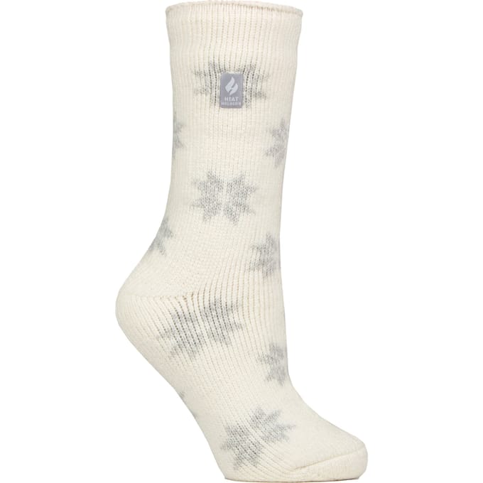 Dames Jacquard Thermosokken voor de Winter