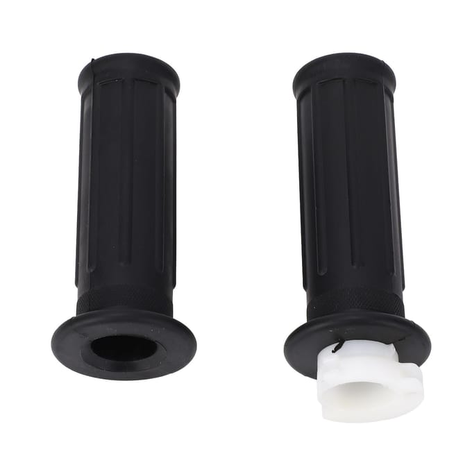 1 Paar Draaigashendel Grip Rubber Buis Draaigas Accelerator Handvat Grips voor PW50 PY50 PEEWEE black