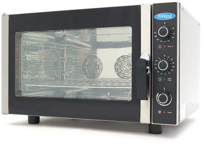 Maxima Combisteamer 4 Bakken (1/1 GN / 60 x 40 cm) Analoog 400V