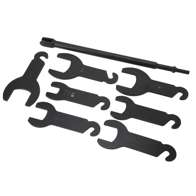 Pneumatische Ventilator Koppeling Sleutelset 43300 Staal Draagbare Koppeling Sleutelset voor General Motors black