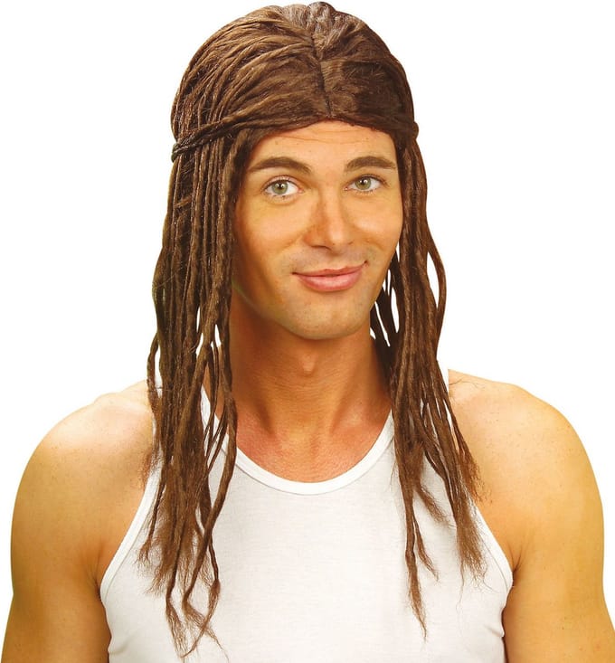 Pruik, Dreadlocks Bruin