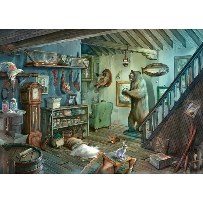 759 stukjes puzzel Ontsnap aan de kelder van terreur Ravensburger