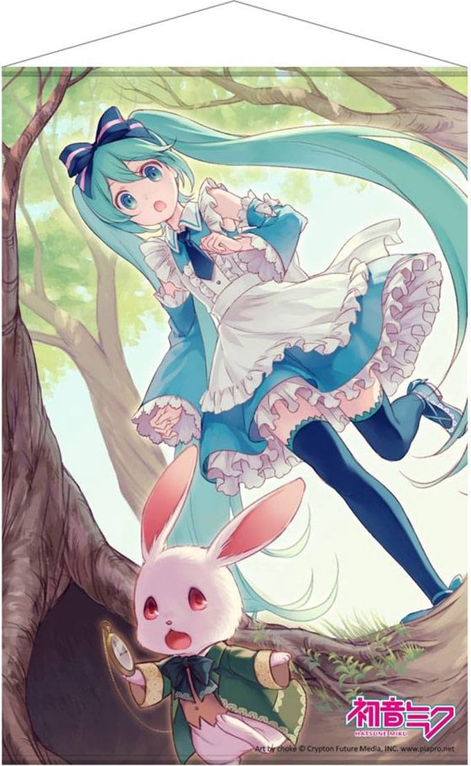 Sakami Merchandise Vocaloid Wallscroll Miku Hatsune #4 60 x 90 cm Poster & Wallscrolls