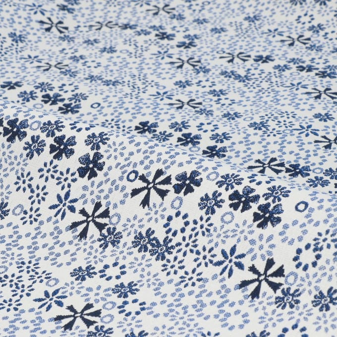 Bunzlau Castle | Tafelloper Indigo Lace 45x140 cm