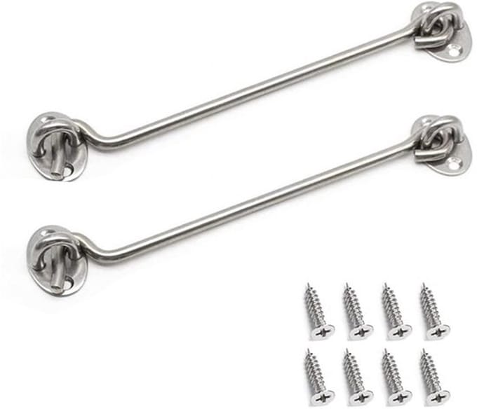 Allecto - 2-delig Cabin Hook Eye Deurklink - Duurzaam en Sterk