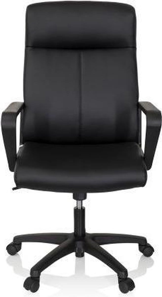 hjh OFFICE Lisso - Professionele directiestoel - Zwart - Kunstleder