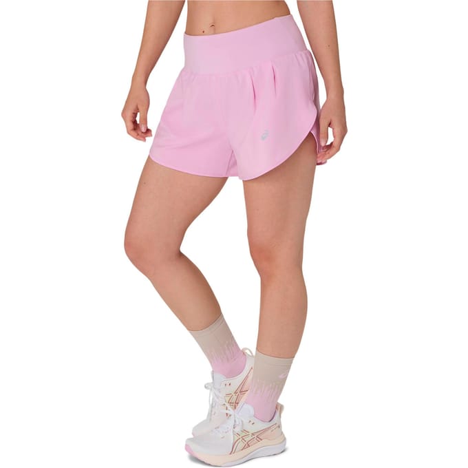 ASICS Running Road 3.5" Shorts - Roze- Dames, Roze L