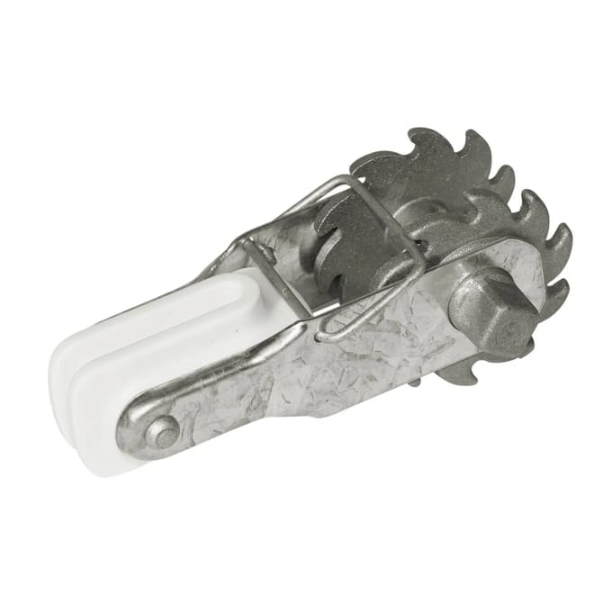 Hekwerk accessoire metalen draadspanner met isolator Ako