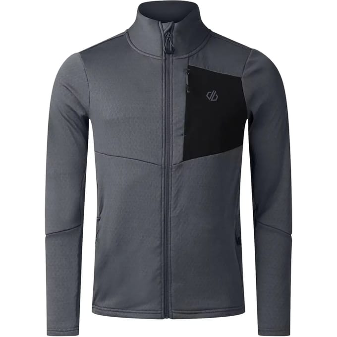 Dare2B Heren Venture Full Zip Stretch Midlayer