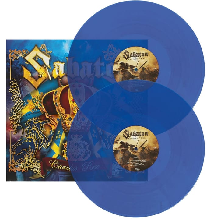 Sabaton LP - Carolus rex - voor Geen - blauw