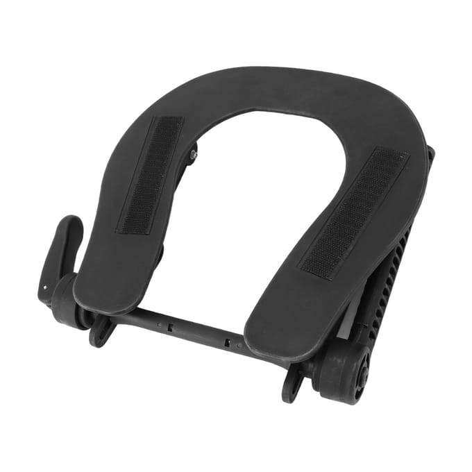 Massagetafel Gezichtskussen Verstelbaar Vermindert Gezichtsdruk Massagebed Stoel Hoofdsteun Platform black