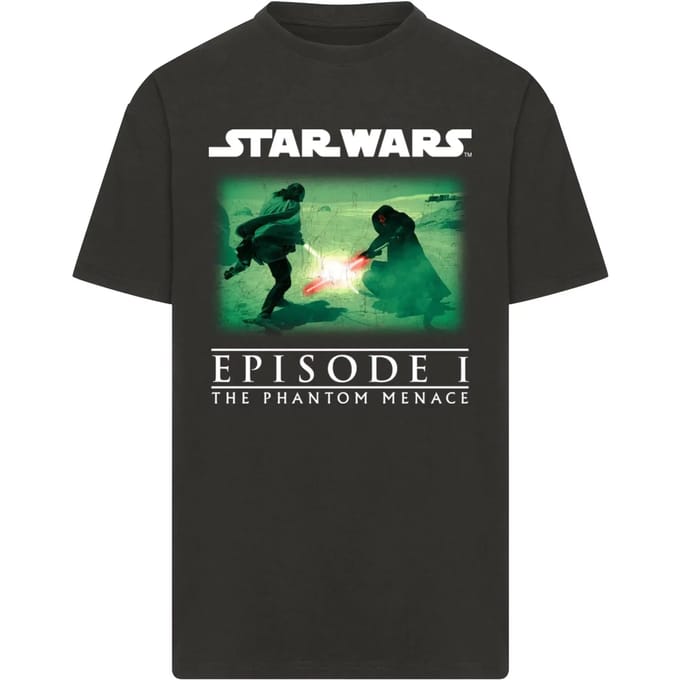 T-shirt Merchcode Star Wars Quaigon vs Darth Maul