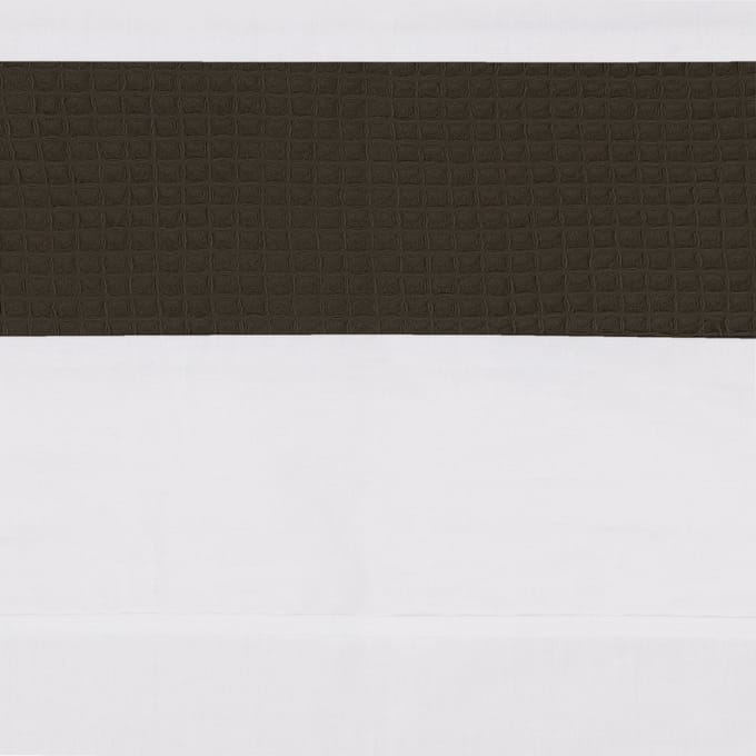 BINK Bedding Wieglaken Wafel (Pique) Choco 75 x 100 cm