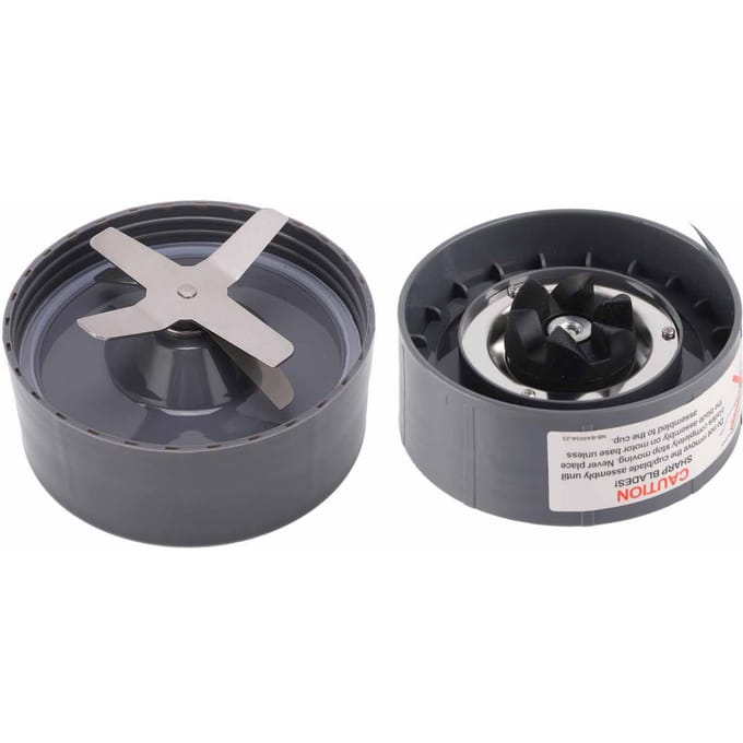600W Vervangende Kruisextractor RVS Mesbasis Past voor Blender black