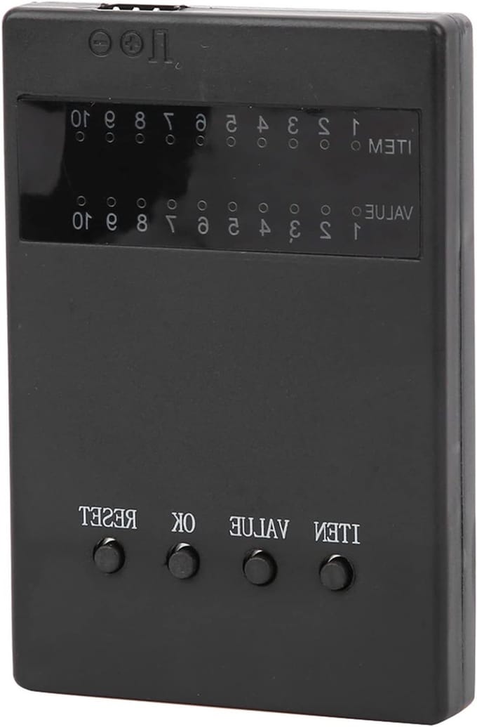 Programmeerkaart voor Brushless ESC van 1/10 RC Auto - Instellingen en Configuratie Maken