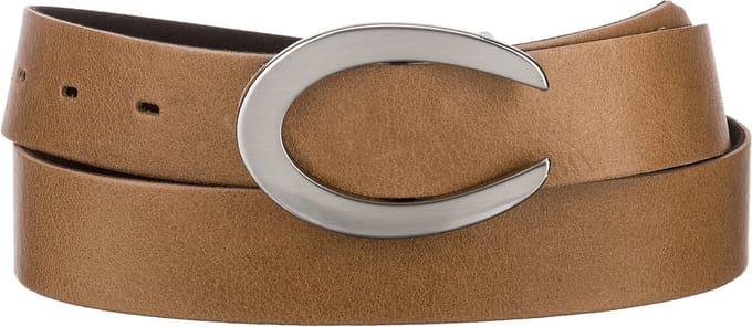 Vanzetti Leren Riem 33mm Leather Belt W85 Camel Bruine