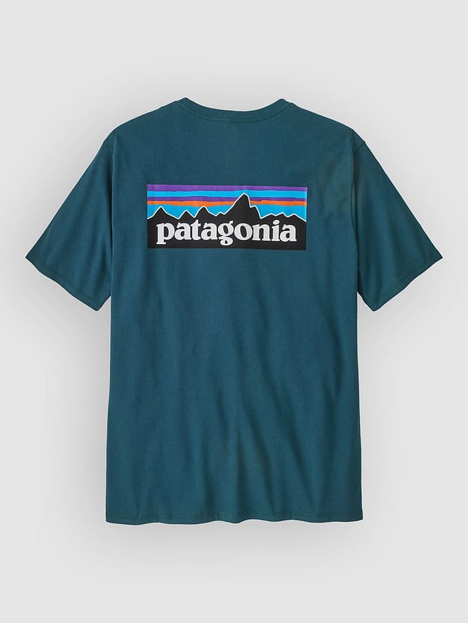 Patagonia P-6 Logo Responsibili T-Shirt blauw