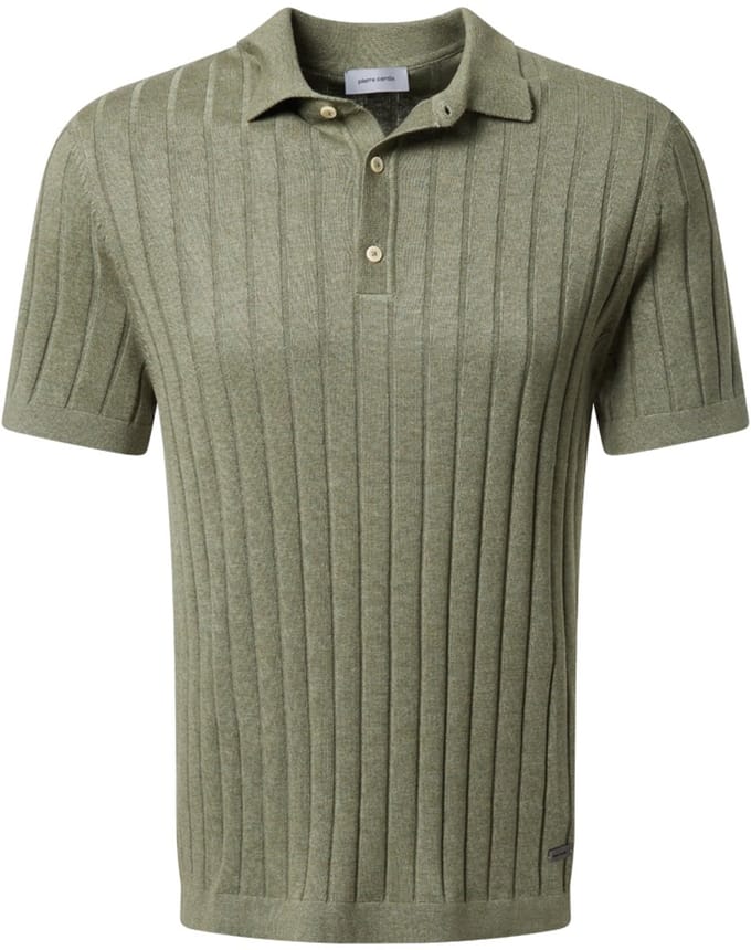 Pierre Cardin jersey polo olijfgroen