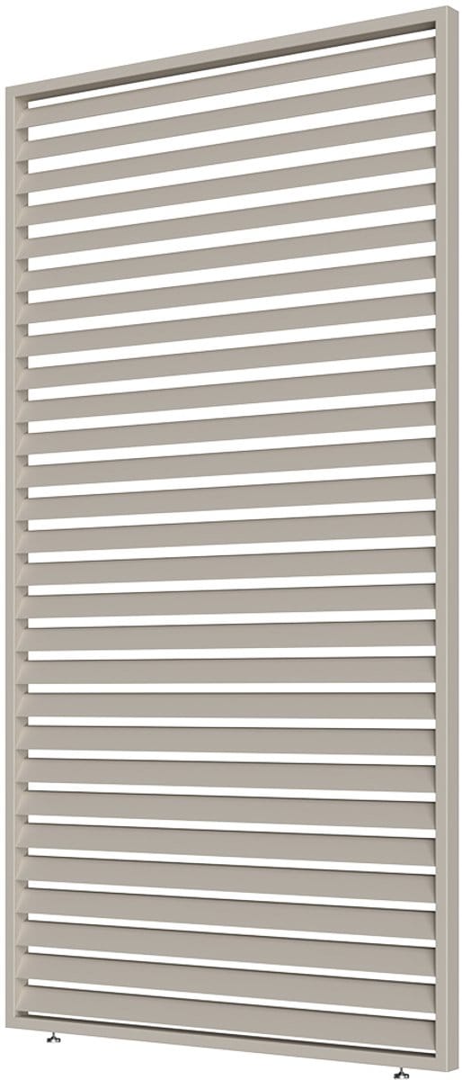 Orion Louvre shutter paneel - 93x238,25cm - Lichtgrijs - Voor 3m kant