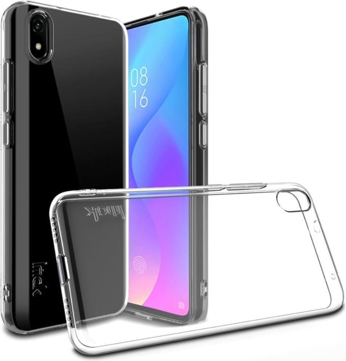 Back Cover voor Xiaomi Redmi 7A TPU Siliconen Hoesje Transparant