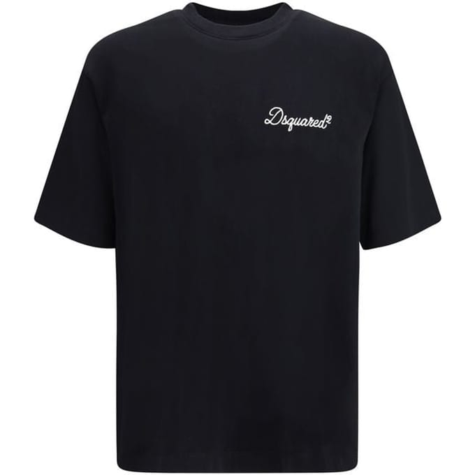 Dsquared² Zwarte Katoenen T-Shirt