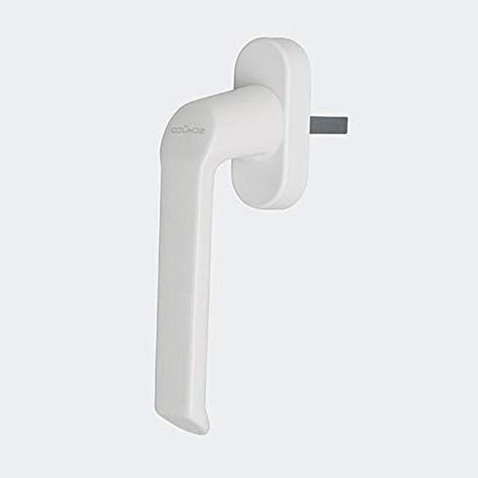 Raamgreep - Vensterkruk - Ramen Bediening - Draai-kiep - 43 mm hartafstand - Wit