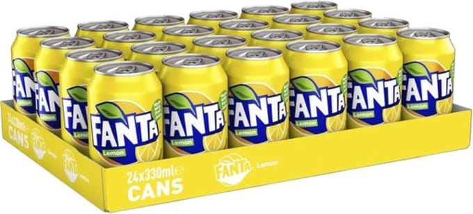 Fanta Lemon Zero 24 x 330 ml