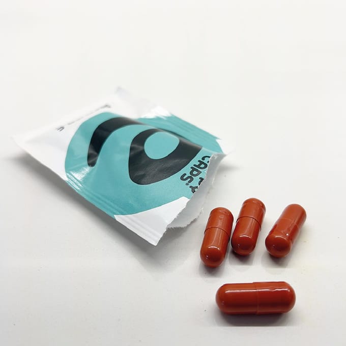 Happy-Caps RECOVER-E | 4-capsules | herstel en balans | bounce back fast! | Anti-Kater