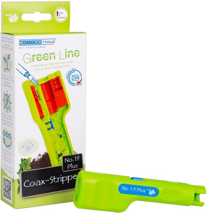 WEICON Coax-Strippers Nr. 1 F Plus – Groen – Bio-based