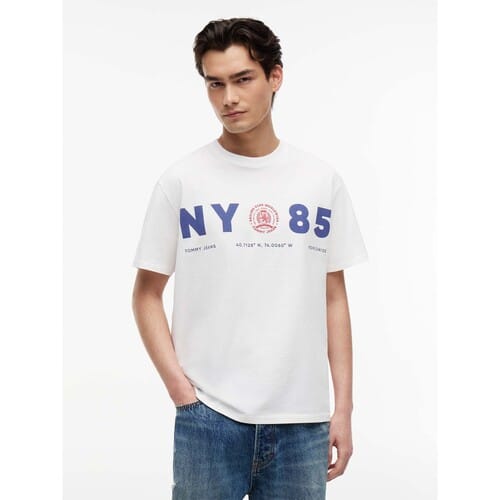 T-shirt Tommy Jeans Tjm Rlx Crest 1985 S