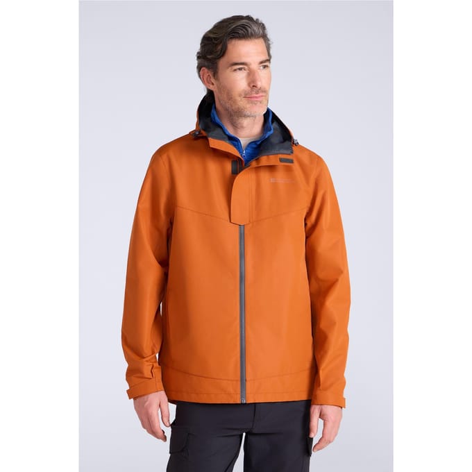 Mountain Warehouse Heren Arlberg Extreme Waterdichte Jas (Roest)
