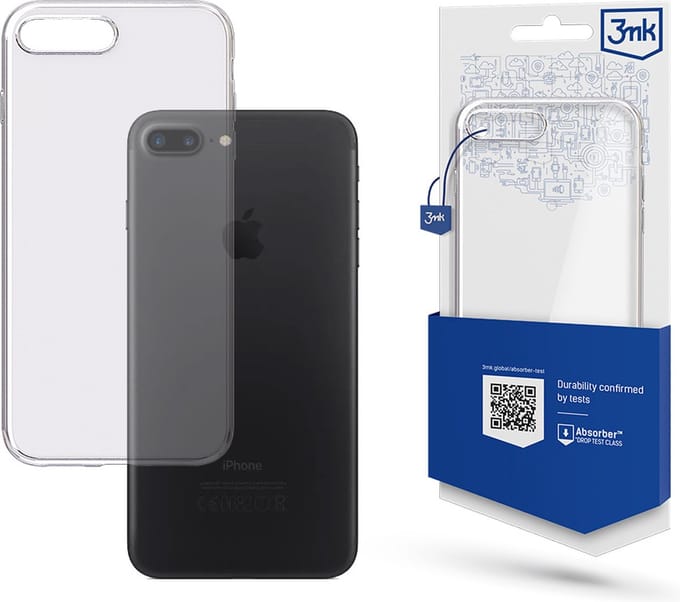 3mk Clear Case for iPhone 7 Plus / 8 Plus - Transparent