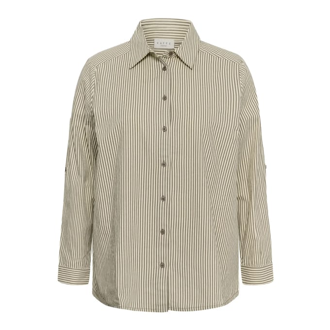 Dameshemd KAFFE Curve Nana Striped