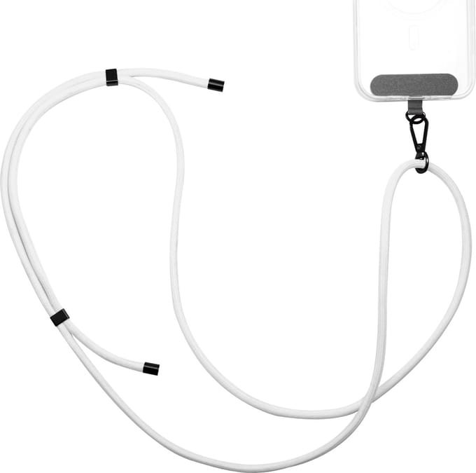 Musthavz Universal Phone Strap Stylecolor, white