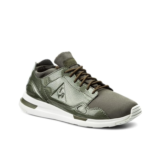 Le Coq Sportif LCS R Flow Dames Donkergroen Trainers