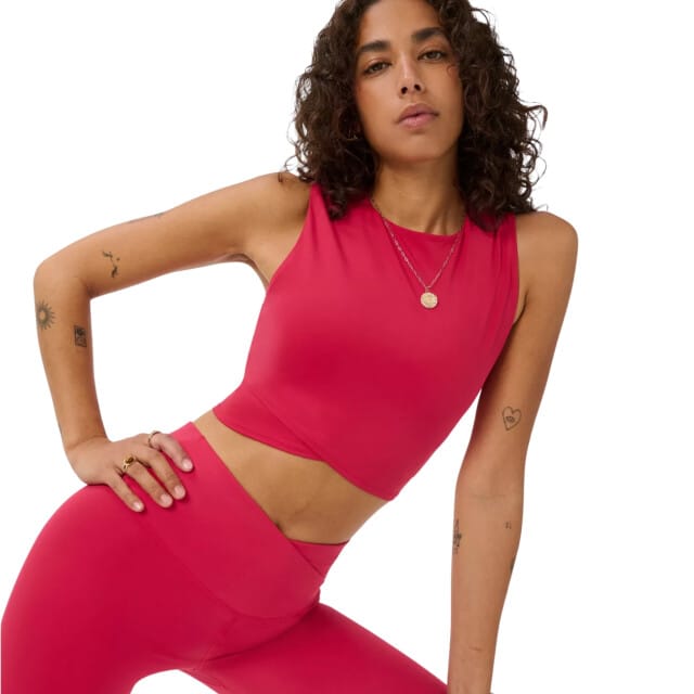 Sweaty Betty Sweaty Betty All Day Cropped Wrap Tank - Maat M
