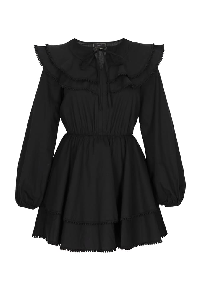 Faina Jurk Dames zwart