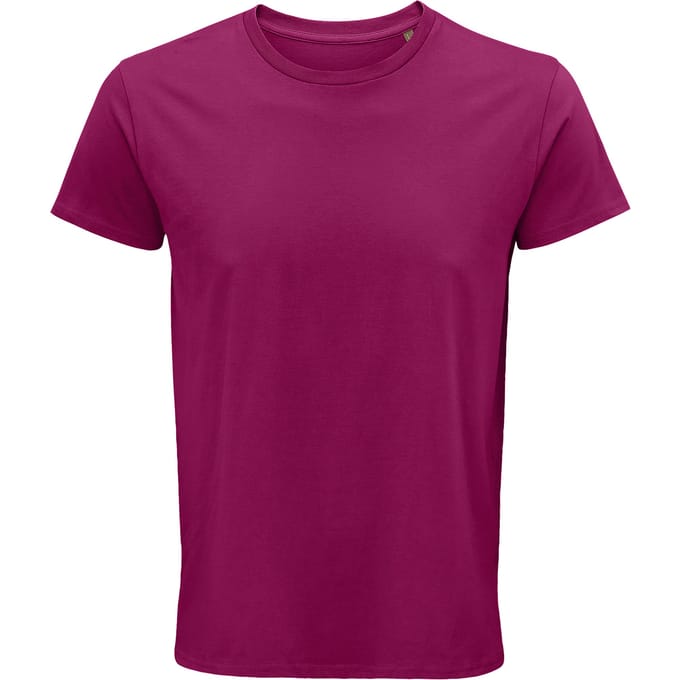 SOLS Heren Crusader Organisch T-shirt (Fuchsia)