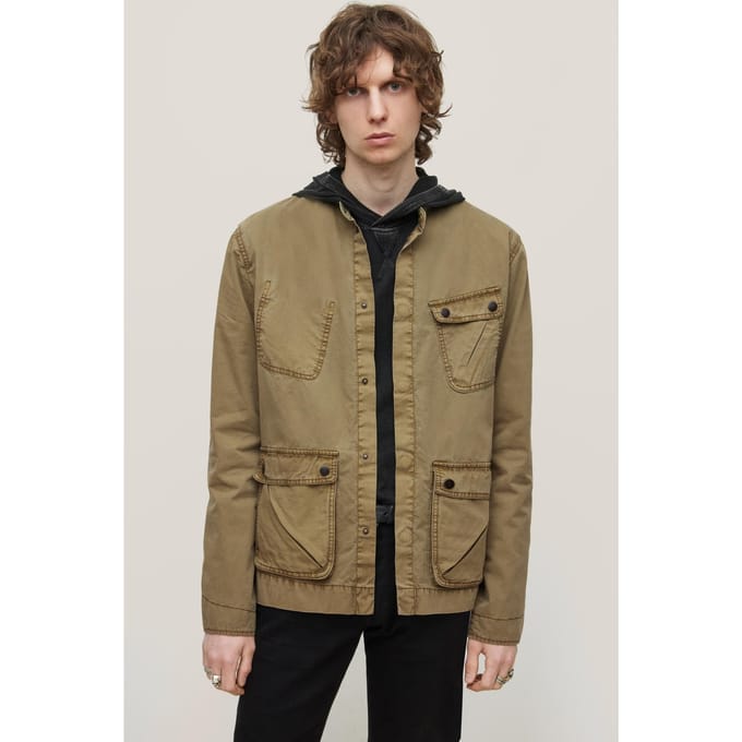 John Varvatos Dom M65 Jacket-inspired M Olive Größe: 52 | Militärjacken Outlet | Herren | Grün
