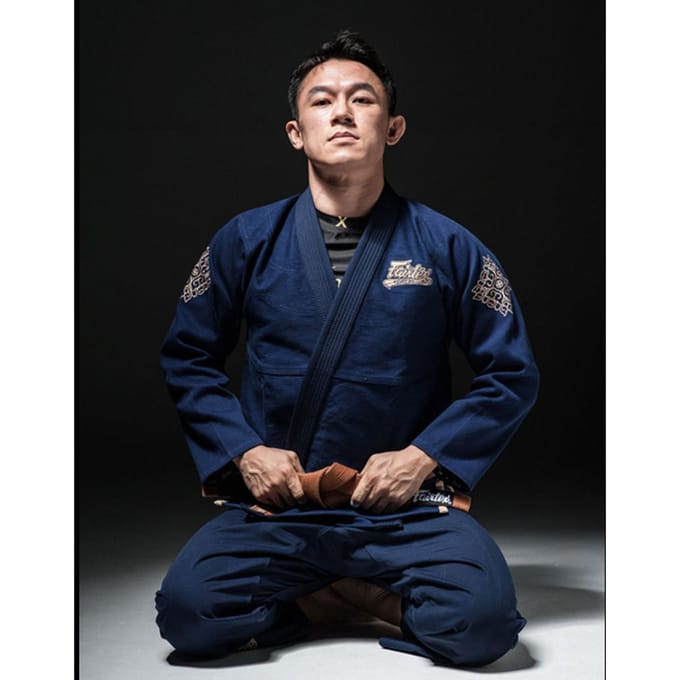 Fairtex BJJ Gi "Matchanu" - Limited Edition - navyblauw - maat A1