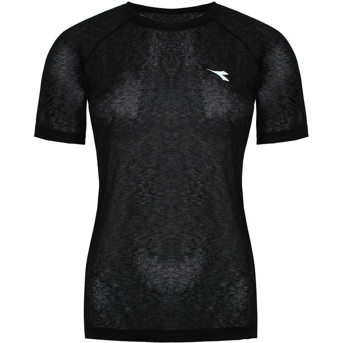 Diadora Active Dames Zwart T-Shirt