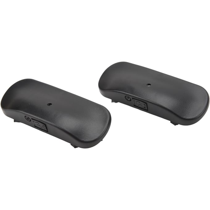 Set Ruitensproeierdoppen 4G0955987A Verwarmde Ruitenwisser Sproeier voor A6 C7 gray