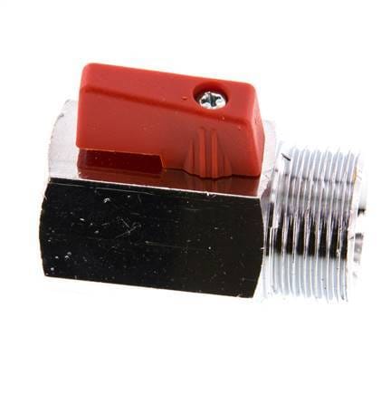 Buiten x Binnendraad G 3/4 inch 2-Weg Messing Mini-Kogelkraan 15 Bar - BL2BN-MM-MF-034