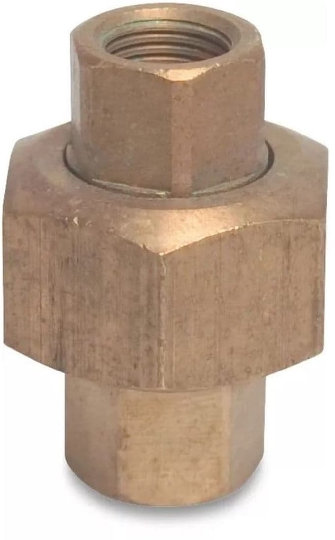 Messing Koppeling 1 inch, Schroefdraad Fitting voor Verwarming & Sanitair