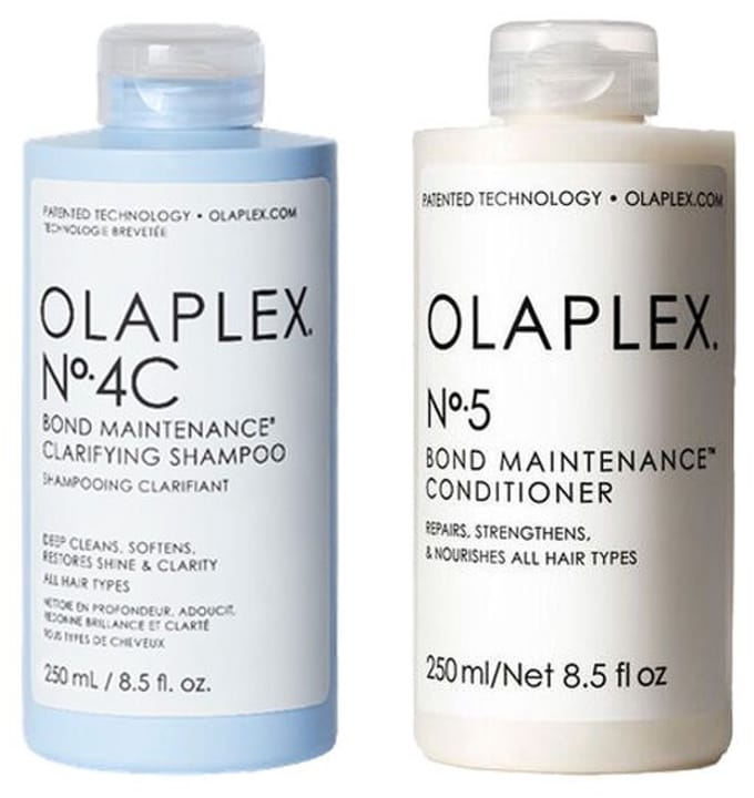 Olaplex No.4C Bond Maintenance Clarifying Shampoo 250ml + No.5 Bond Maintenance Conditioner 250ml