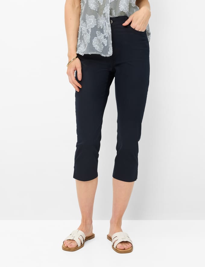 Brax Dames Cap  Style MARY C NAVY, donkerblauw, maat 52