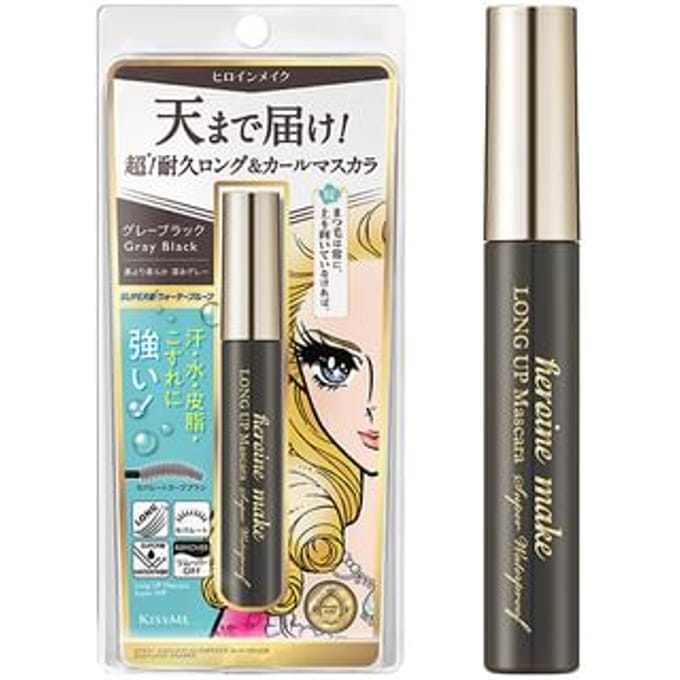 ISEHAN - Kiss Me Heroine Make Long Up Mascara Super Waterproof 03 Gray Black