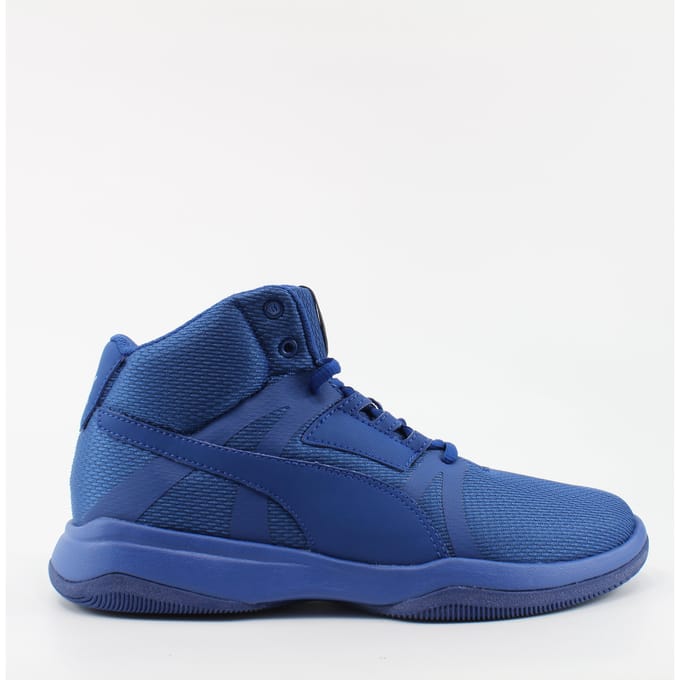Puma Rebound Street Evo Blauw Textiel Unisex Lace Up Trainers 361171 06